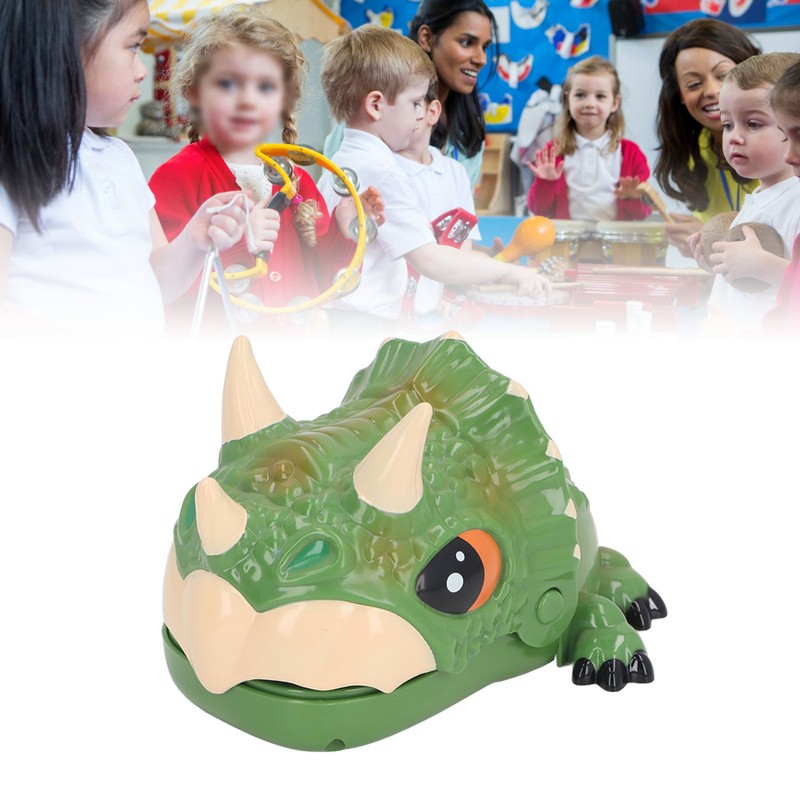 Finger Biting Prank Toy Dinosaur Shaped Interesting Interactive Press Teeth