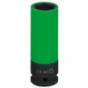 KS Tools 515.1072 Torque Impact Socket, Deep, 1/2-Inch, 15mm