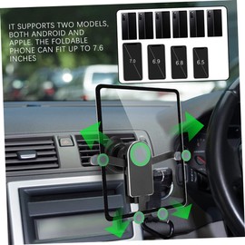 jojofuny Extendable Car Phone Holder Rotation - Design Aviation Mount for Secure Grip Compatible All Compact for Easy Installation