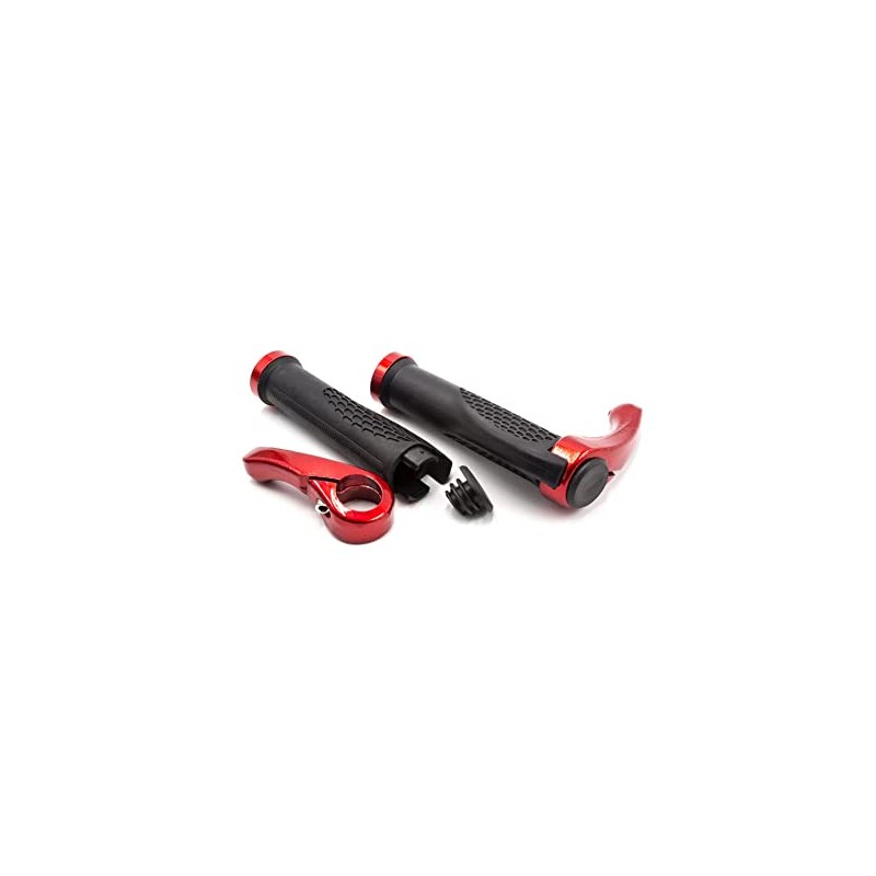 vhbw 2 x handlebar grips for bicycle, mountain bike, bicycle