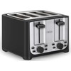 BELLA 4-Slice Toaster - Auto Shut Off, Extra Wide Slots,