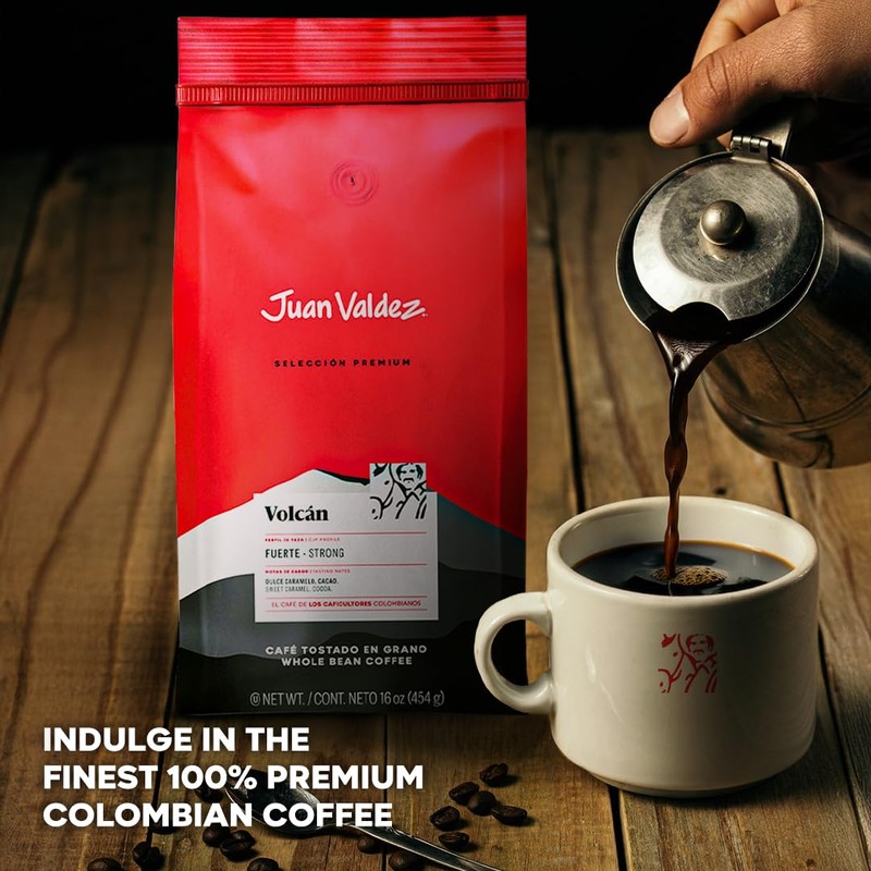 Juan Valdez Volcan Whole Bean Coffee - Dark Roast |