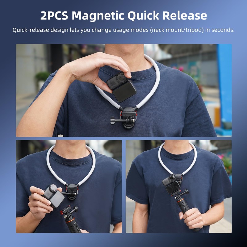 Set of 2 Magnetic Quick Release Adapter for DJI Osmo