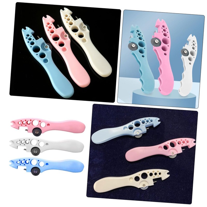 LABRIMP 3pcs Ampule Bottle Opener and Breaker Tool Grinder Wheel