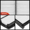 A-Premium 2-PC Engine Air Filter Compatible with Infiniti M35 2009-2010,