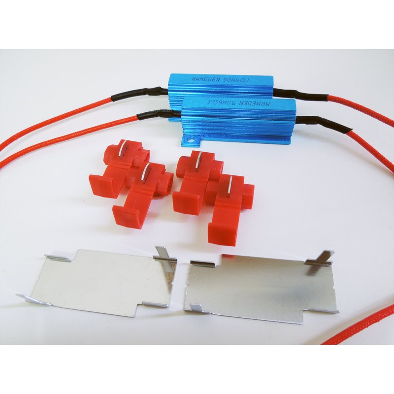 MAMEDEN 50W6Ω Hifra Prevention Resistor, Set of 2, Turn Signal