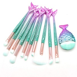 Make Up Brush Set, Eyeshadow Brush Set, Eye Brush Set, Eyeshadow Applicators Brush, Professional Makeup Brush for Foundation, Powder Cream, Blush, Eyeshadow, Eyebrows, Eyeliner, 11 Pieces