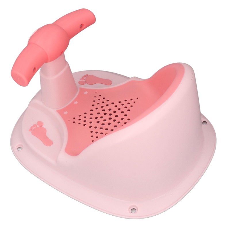 Infant Bath Seat with Backrest Strong Suction Cup Ergonomic Anti