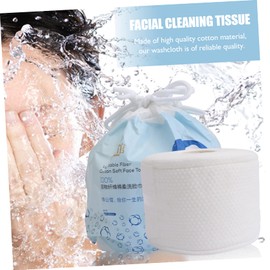 SAFIGLE 1Pc Portable Disposable Cotton Face Towels Deep Cleaning Makeup Remover Towel for Gentle Facial Care for Travel Home Use and Sensitive Skin