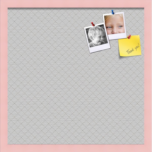 PinPix Decorative pin Cork Bulletin Board Made from Canvas, Seemless