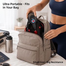 Thigh Exerciser & Pelvic Floor Trainer, 190 LB Adjustable Inner Thigh Workout Equipment with LED Counter & Resistance Display for Women & Men, Home Fitness for Glutes, Legs & ARMS（Black）