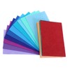 TEHAUX 40pcs DIY Felt Fabric Sheets Soft Durable Crafting Material