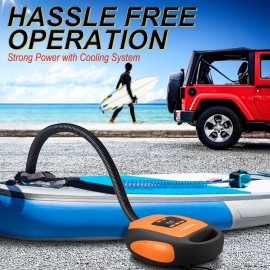 Kosmegal Paddle Board Pump Electric Portable, KOSMEGAL SUP Pump for Paddleboard, Profe...