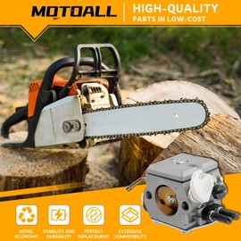 MOTOALL Carburetor Intake Kit Carb HD-12 HD-6 362 365 371 372 372XP for Husqvarna Chainsaw 503281801 503281804