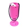 Round Handheld Plastic Charity Collection Box - Pink