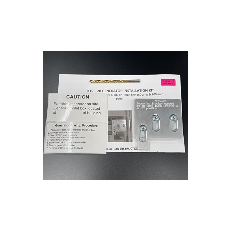 Generator Interlock Kit for Square D Home Line 150 &