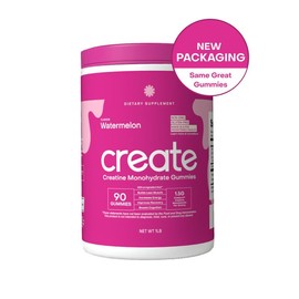 Creatine Monohydrate Gummies – Strength, Energy & Endurance Support for Fitness & Workout Performance, 90 Count, Choose Your Flavor