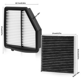 BX-Good Cabin Engine Air Filter for Honda HRV 1.8L L4 2022 2021 2020 2019 2018 2017 2016