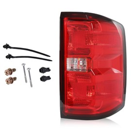 CNNELL Tail Light Right Passenger Side Compatible with Chevy Silverado 1500 2014-2018 /Fit Chevy Silverado 2500HD 3500HD 2015-2018 /Fit GMC Sierra 3500 HD 2015-2018 Tail Lamps GM2800261