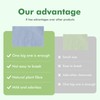 Oil Absorbing Sheets with Bamboo Charcoal - 2 Pack (240