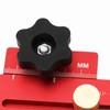 Thin Rip Table Saw Jig Guide, High Accuracy Aluminum Alloy