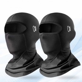 Summer Bandana Balaclava Summer Mask Sports Mask Cool Mask Face Cover Cool Warmer New Full Balaclava - Black