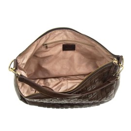 Joy Susan Women's Fashion Purse Kali Woven Slouchy Hobo - Espresso Bean