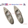 Mear Gear Marine Boat Navigation Pair LED Side Tear Drop