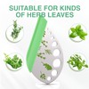 Qiyuda 9 Holes Herb Leaf Stripper and Herb Cutter 2