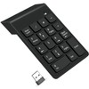 Numeric Keypad Wireless Not Bluetooth Wireless Receiver with Tab Key
