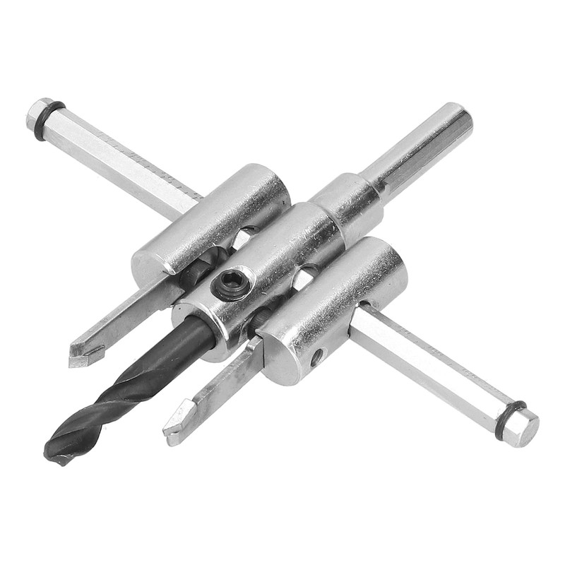 Adjustable Circle Hole Cutter Round Cutting Boring Bit Woodworking Drill