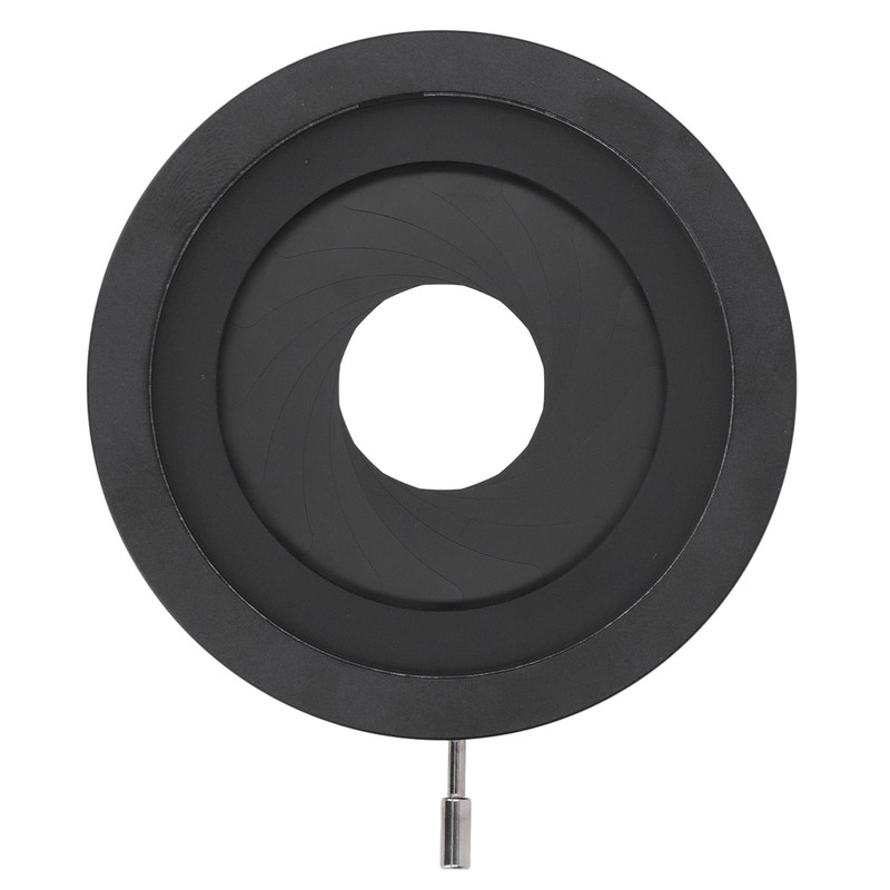 Adjustable Aperture 2‑50mm Iris Diaphragm Aluminum Alloy Manual Aperture Adjustable