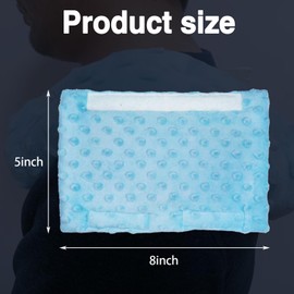 2Pcs Strap Cushion for Arm Sling Pad with 1.5'' Carry Shoulder Brace Pillow Elbow Wrist Injury Support Pad Neck Comfort Rotator Cuff Replacemet Surgery Padd Cover Arm Sling Shoulder Immobilizer（Blue）
