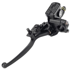 DUOOK 7/8" Universal Left Hydraulic Brake Lever Handle Master Cylinder Compatible with 50cc 110cc 125cc 150cc 200cc 250cc Scooter Moped Chinese ATV Dirt Pit Bike Quad Taotao