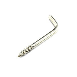5 Angle Hooks 3.5 x 40 mm Stainless Steel Hook Screw Hook