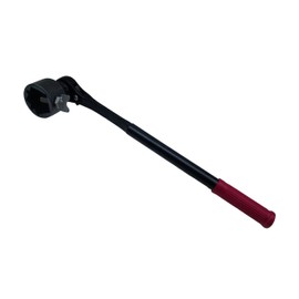 JXHONG Adjustable Ratcheting Hydrant Wrench for 7/8" to 1-3/4" Pentagon Nuts and 3/4" to 1-1/4" Square Nuts, 17.3" Length