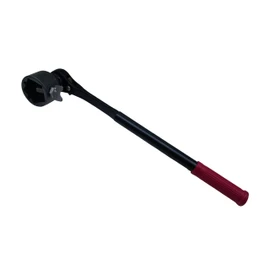 JXHONG Adjustable Ratcheting Hydrant Wrench for 7/8" to 1-3/4" Pentagon Nuts and 3/4" to 1-1/4" Square Nuts, 17.3" Length