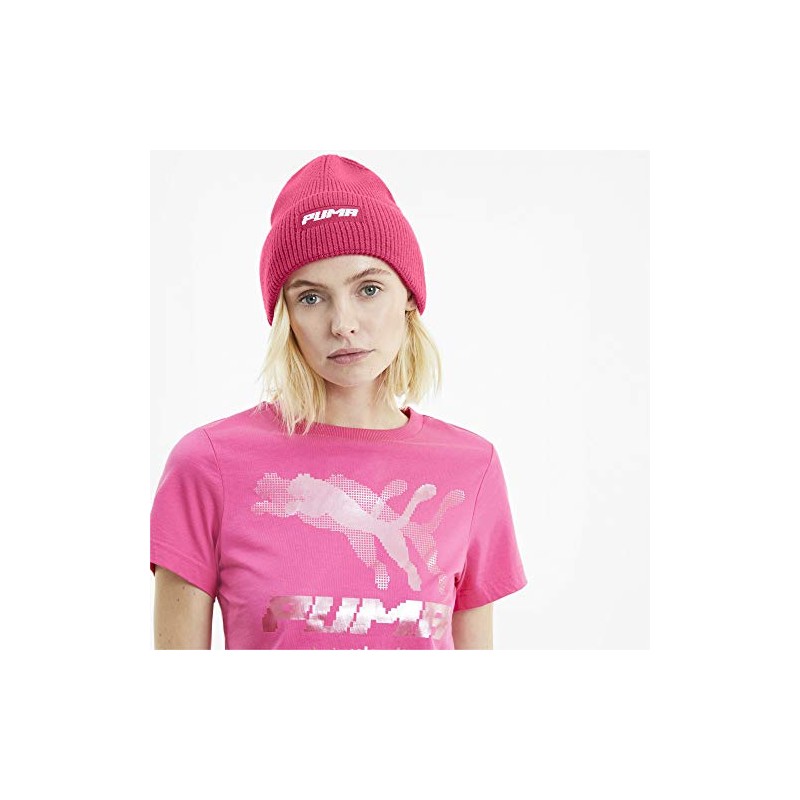 Puma Men's Trend Beanie Hat, glow pink (02)