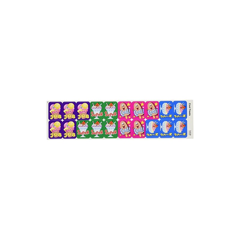 100 Cool Treats Trend Applause Reward Stickers