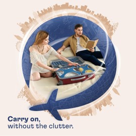 Shacke 5 Set Packing Cubes for Travel Lightweight Luggage Organizer (Navy)