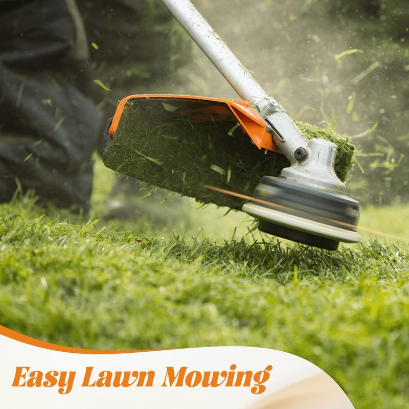 Hulyxayfave 28-2 Replacement Mowing Head with 2 Plastic Blades Fit
