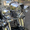 HCmotorku Motorcycle Visor Style Indicator Trim Ring Cover Fit for