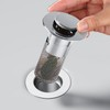 Drain trap, all-purpose, high-quality one-touch drain trap, bathroom sink pop-up type sink drain