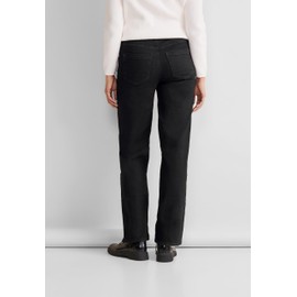 Street One Women's Jeans with Straight Legs, Black soft washed.