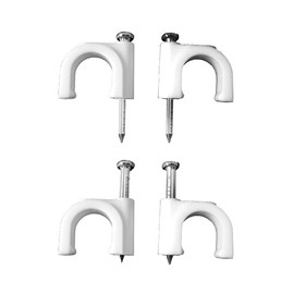 White Staple Cable Tubular Hose 2X1,5 No. 7 (Box 100Uni)