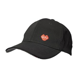 Volkswagen 3A4084300C041 Baseball Cap GTI Lettering Cap Baseball Cap Black with GTI Heart Appliqué, black