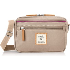 Anello Grande GTM0333Z Mini Shoulder Bag, Multiple Storage, grey beige