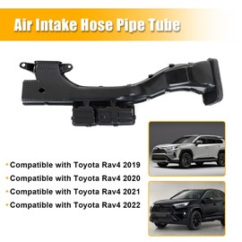 Priprilod Engine Air Cleaner Intake Inlet Duct Hose Tube Compatible With Toyota Rav4 2019 2020 2021 2022 replace 17750-F0070 17750F0070 Air Intake Hose Pipe Tube 17750-25030