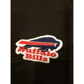Buffalo BILLS  EMBROIDERED IRON ON PATCH  4” X 2.5”