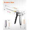 SAFELIFE Industrial Air Blow Gun with Extension, Pneumatic Air Compressor
